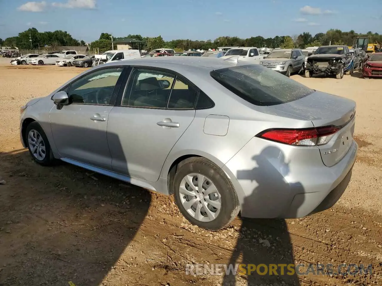 2 Photograph of a damaged car JTDBCMFE6R3038144 TOYOTA COROLLA 2024