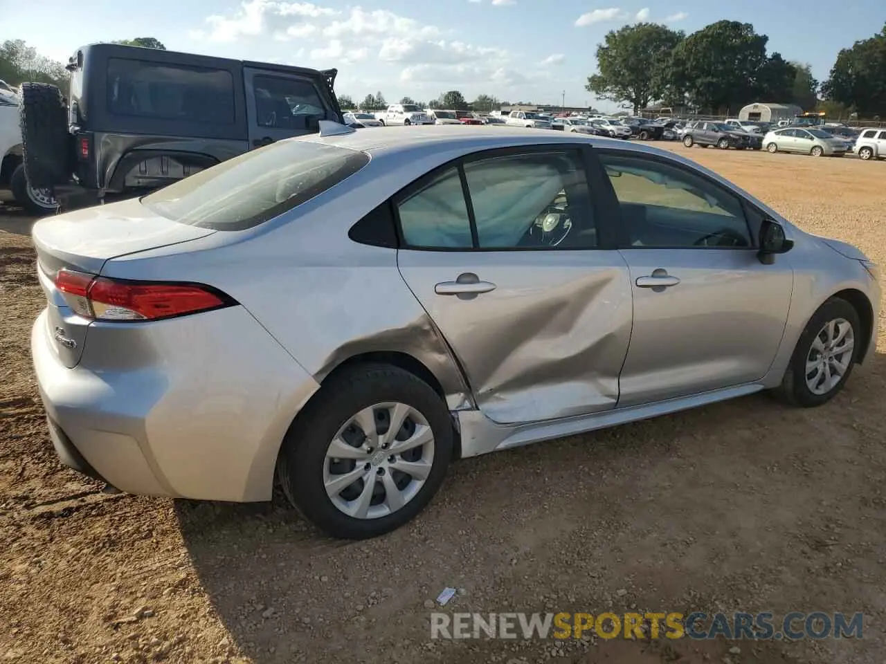 3 Photograph of a damaged car JTDBCMFE6R3038144 TOYOTA COROLLA 2024