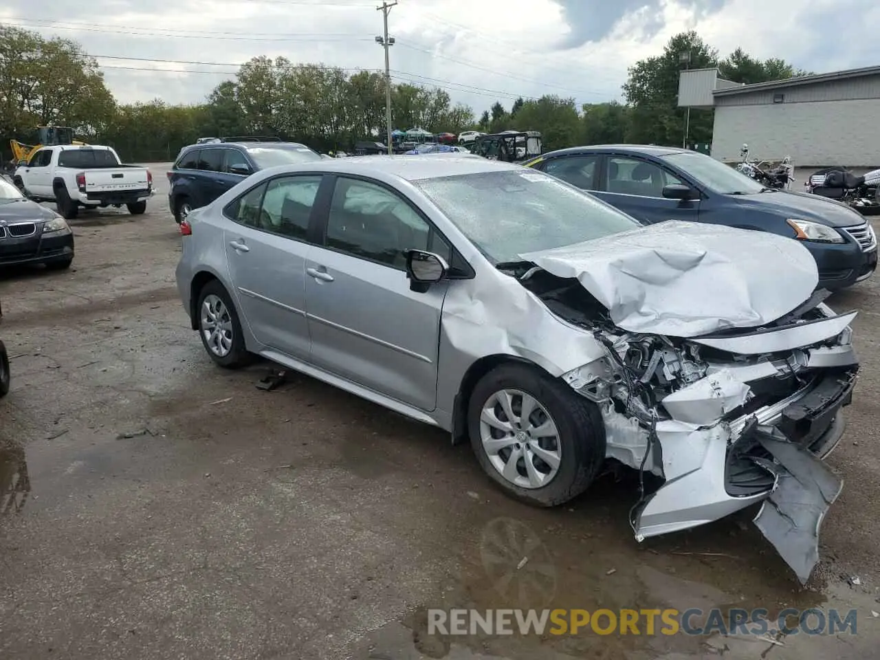 4 Photograph of a damaged car JTDBCMFE6R3041139 TOYOTA COROLLA 2024