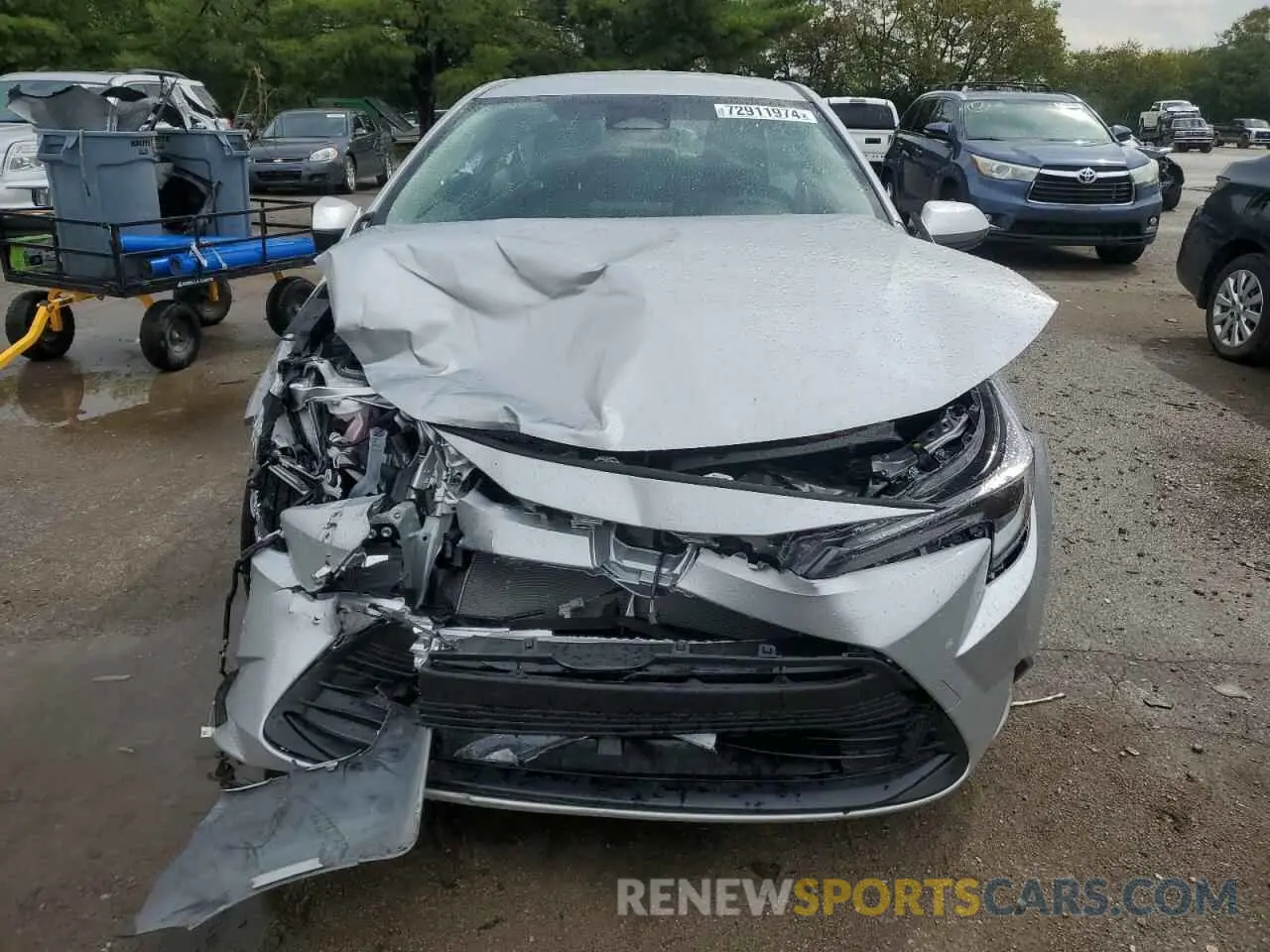 5 Photograph of a damaged car JTDBCMFE6R3041139 TOYOTA COROLLA 2024