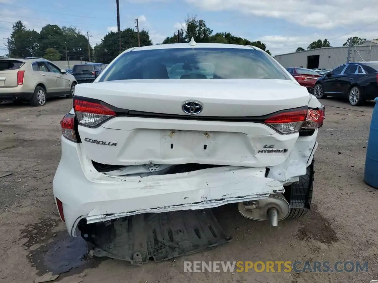 6 Photograph of a damaged car JTDBCMFE6R3042808 TOYOTA COROLLA 2024