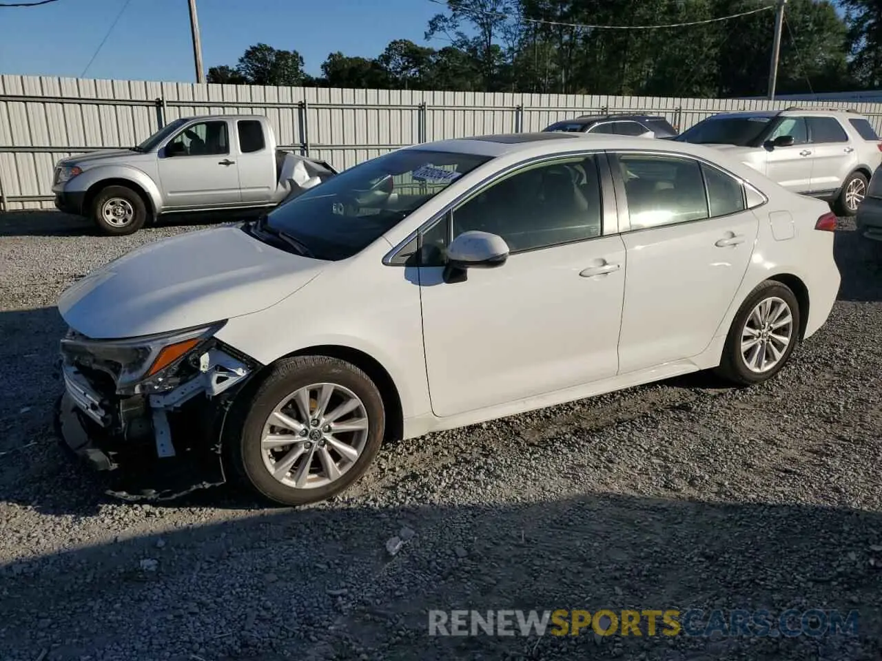 1 Photograph of a damaged car JTDBCMFE6R3051802 TOYOTA COROLLA 2024