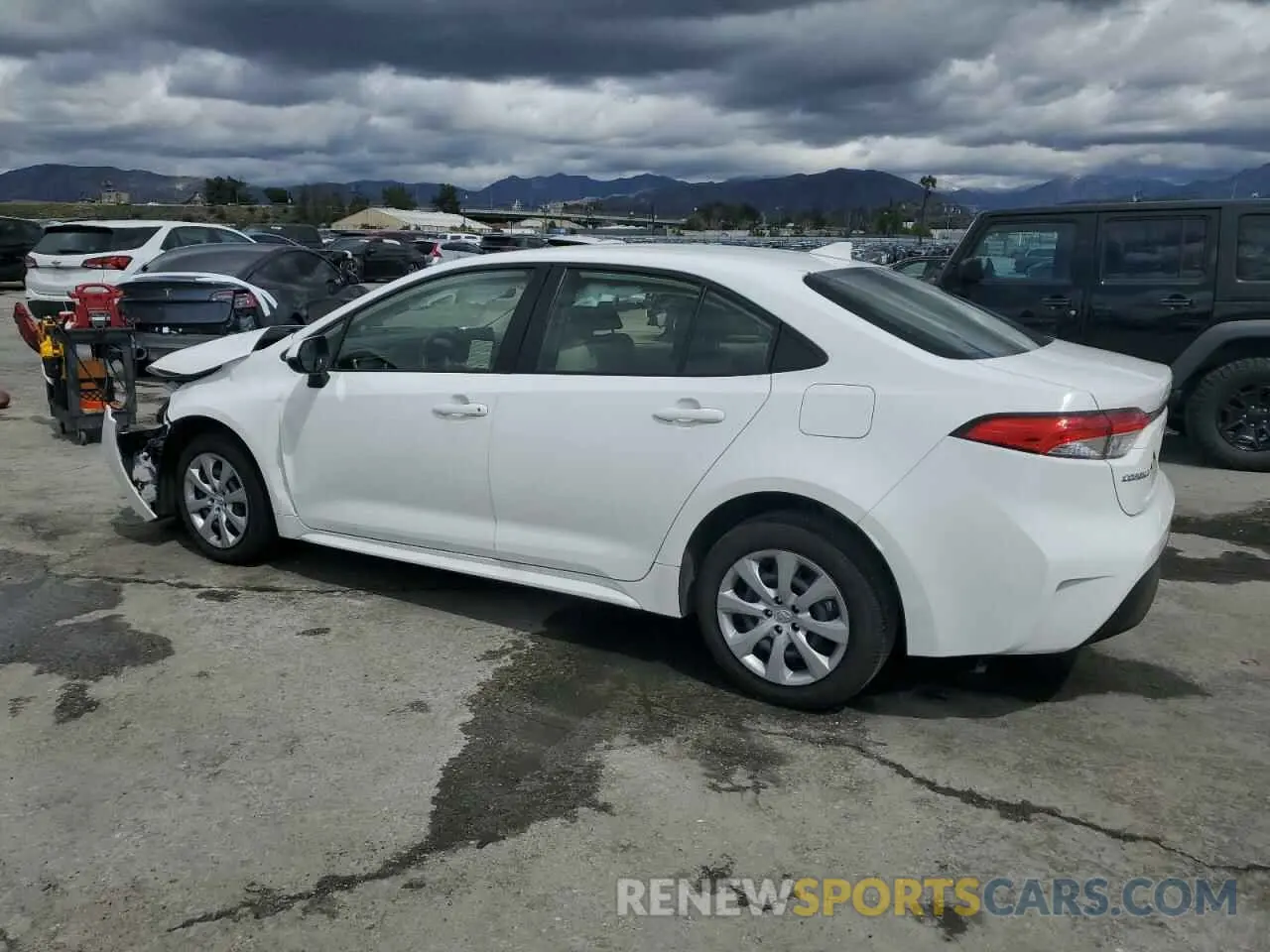 2 Photograph of a damaged car JTDBCMFE6R3054814 TOYOTA COROLLA 2024