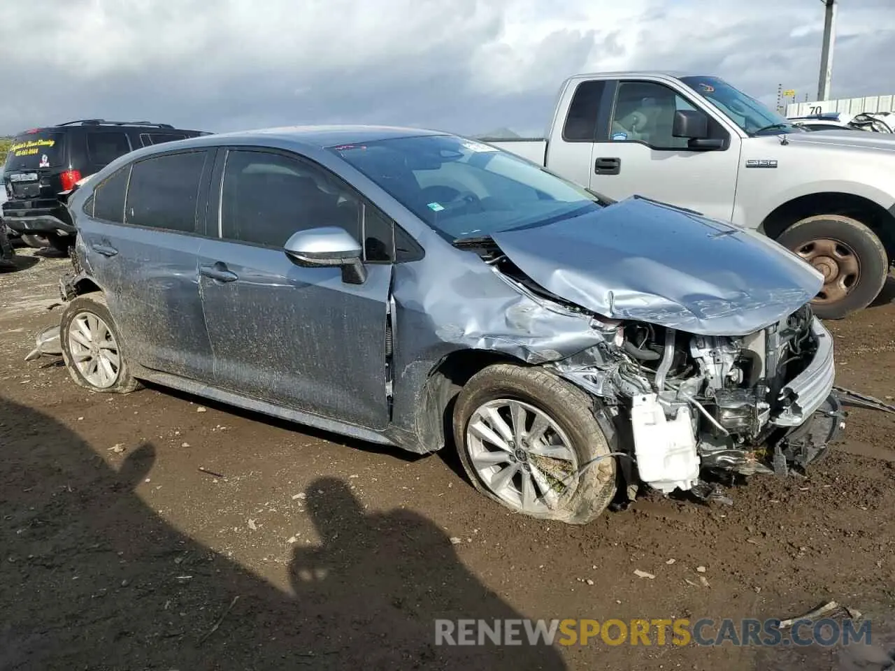 4 Photograph of a damaged car JTDBCMFE6R3054876 TOYOTA COROLLA 2024