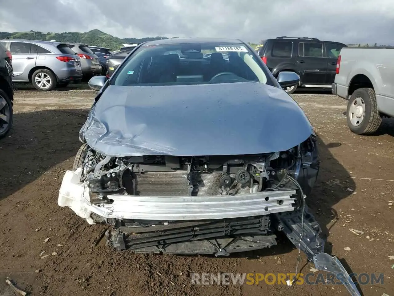 5 Photograph of a damaged car JTDBCMFE6R3054876 TOYOTA COROLLA 2024