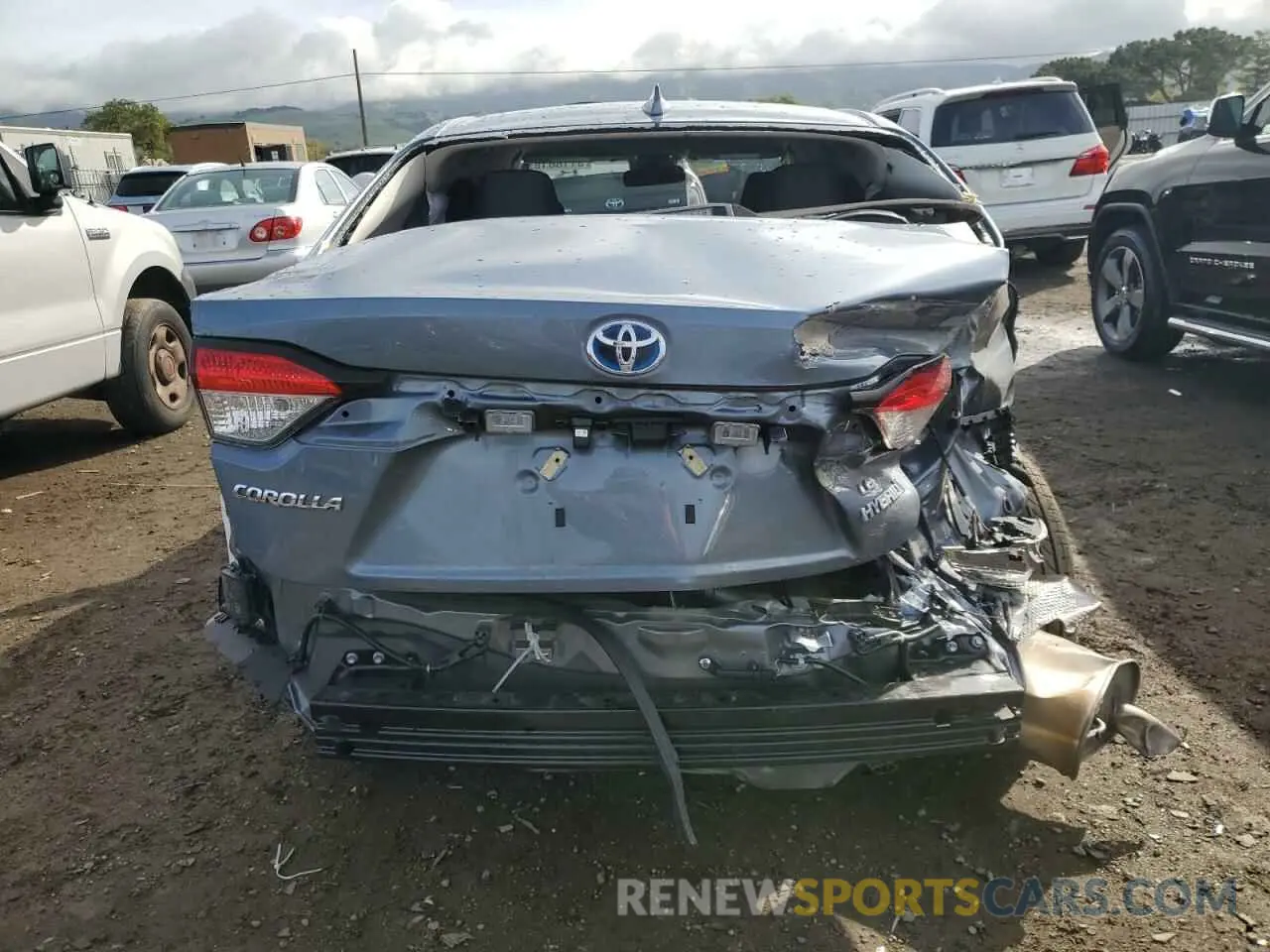 6 Photograph of a damaged car JTDBCMFE6R3054876 TOYOTA COROLLA 2024