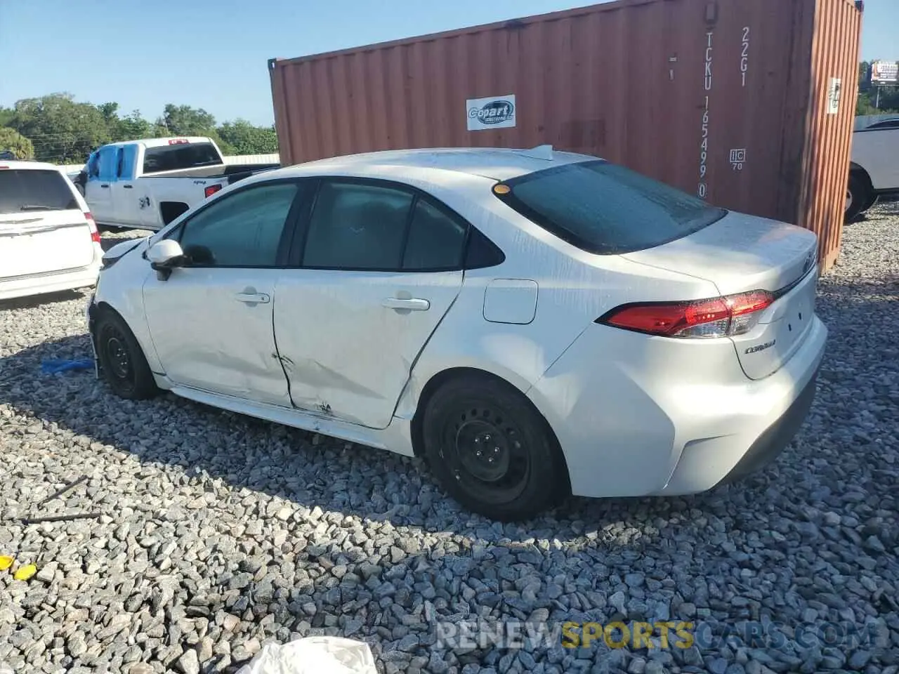 2 Photograph of a damaged car JTDBCMFE6R3059110 TOYOTA COROLLA 2024