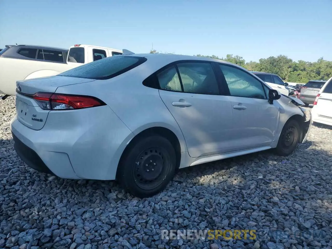 3 Photograph of a damaged car JTDBCMFE6R3059110 TOYOTA COROLLA 2024