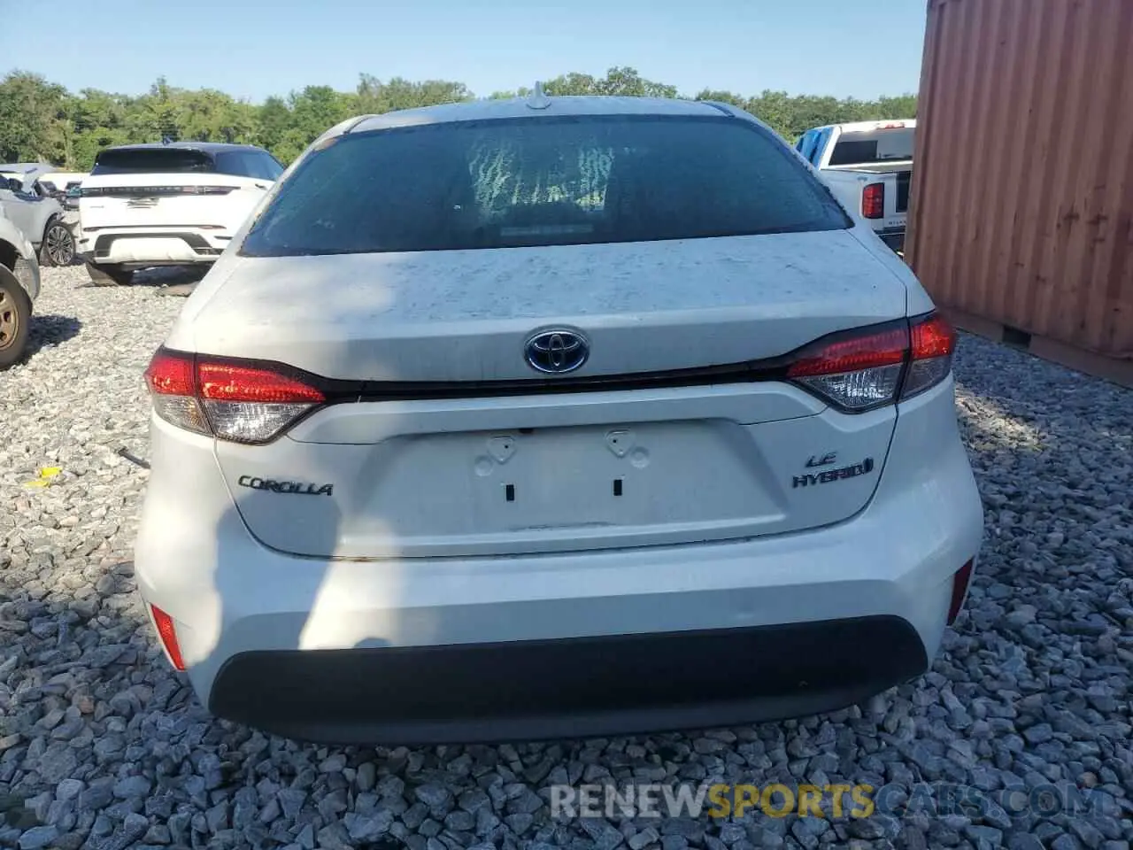 6 Photograph of a damaged car JTDBCMFE6R3059110 TOYOTA COROLLA 2024