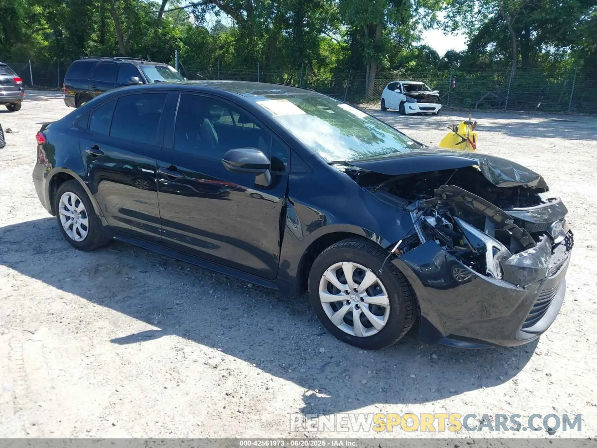 1 Photograph of a damaged car JTDBCMFE6R3061519 TOYOTA COROLLA 2024