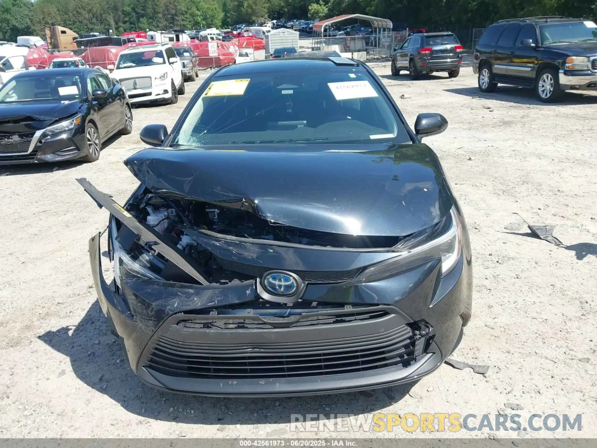 12 Photograph of a damaged car JTDBCMFE6R3061519 TOYOTA COROLLA 2024