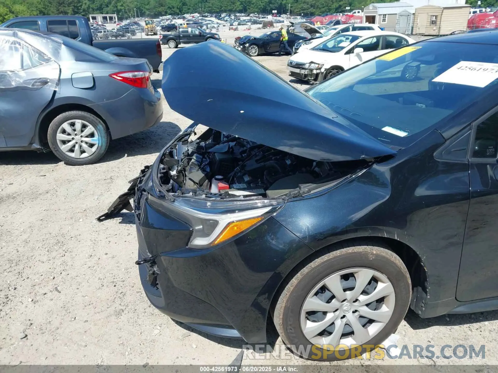 6 Photograph of a damaged car JTDBCMFE6R3061519 TOYOTA COROLLA 2024