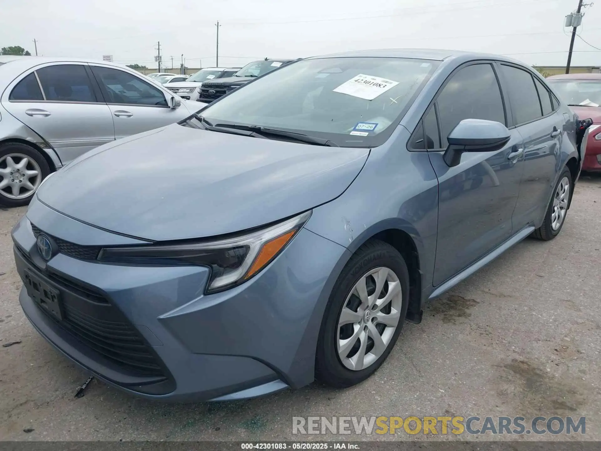2 Photograph of a damaged car JTDBCMFE6R3061830 TOYOTA COROLLA 2024