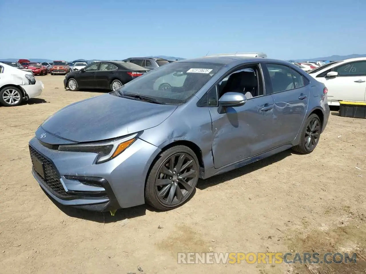 1 Photograph of a damaged car JTDBCMFE6R3061875 TOYOTA COROLLA 2024