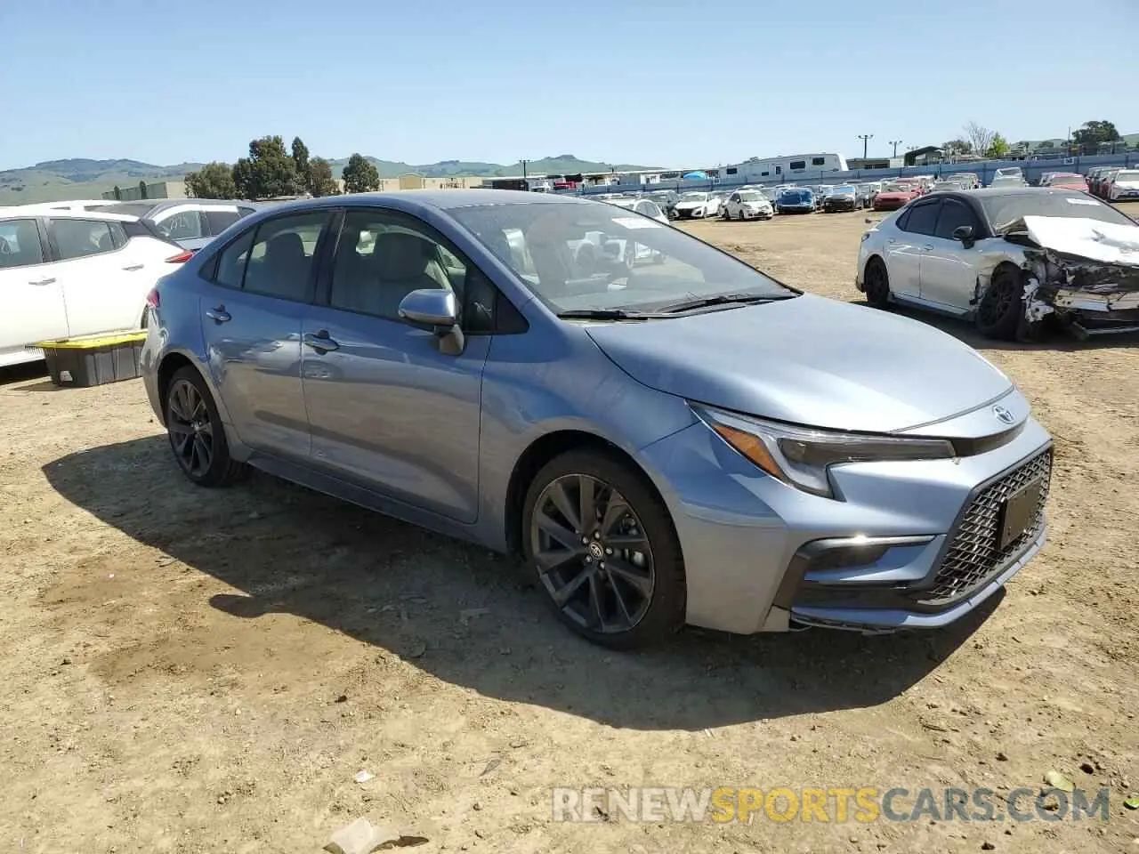 4 Photograph of a damaged car JTDBCMFE6R3061875 TOYOTA COROLLA 2024