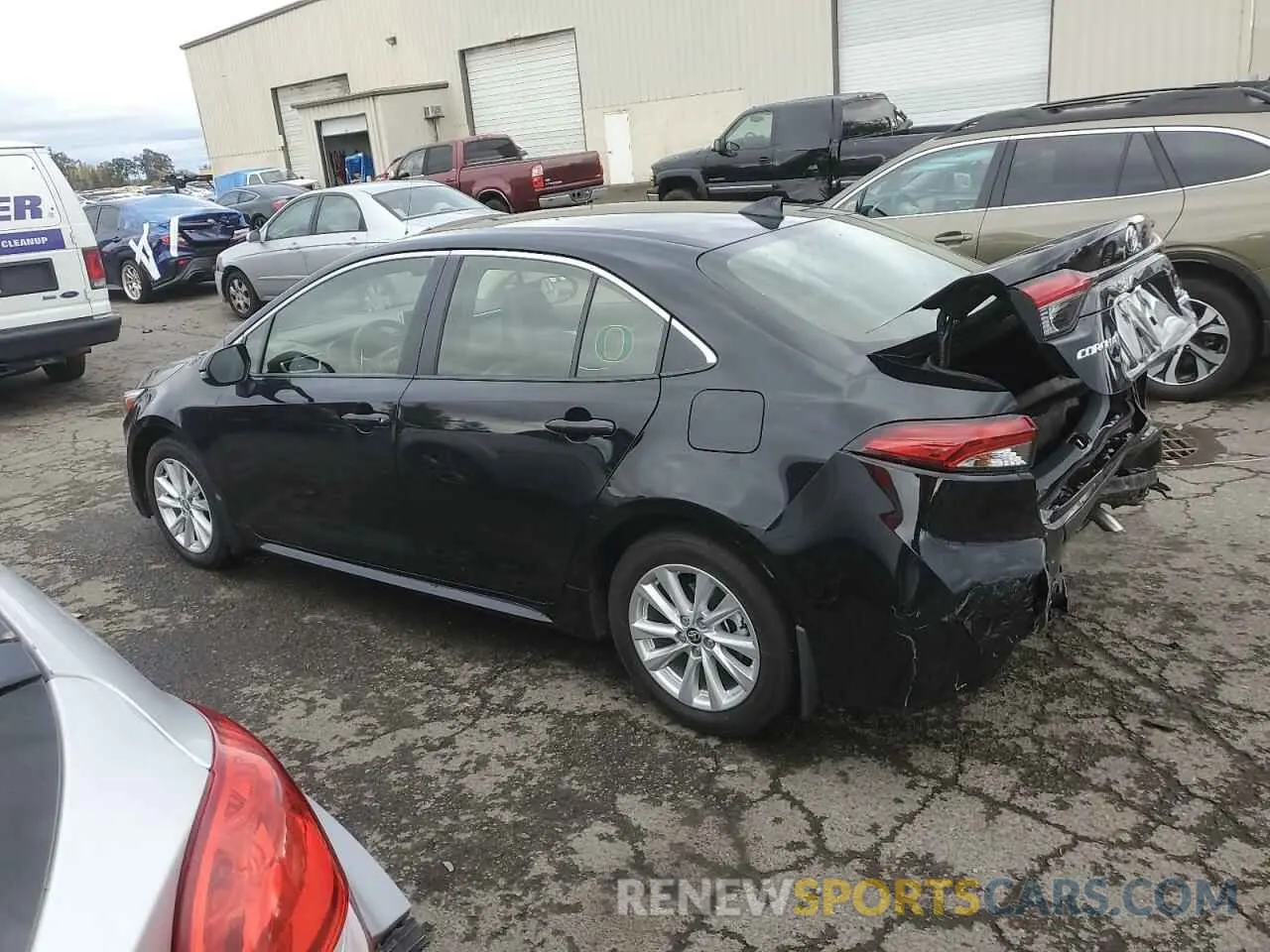 2 Photograph of a damaged car JTDBCMFE6RJ020030 TOYOTA COROLLA 2024