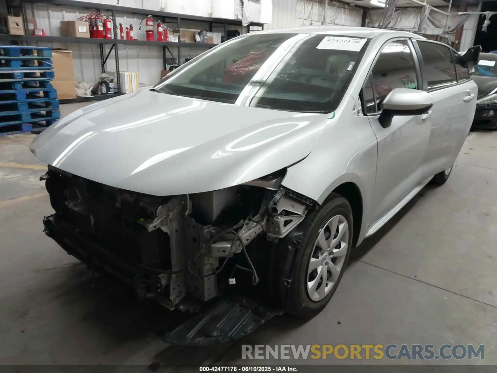 2 Photograph of a damaged car JTDBCMFE6RJ021677 TOYOTA COROLLA 2024