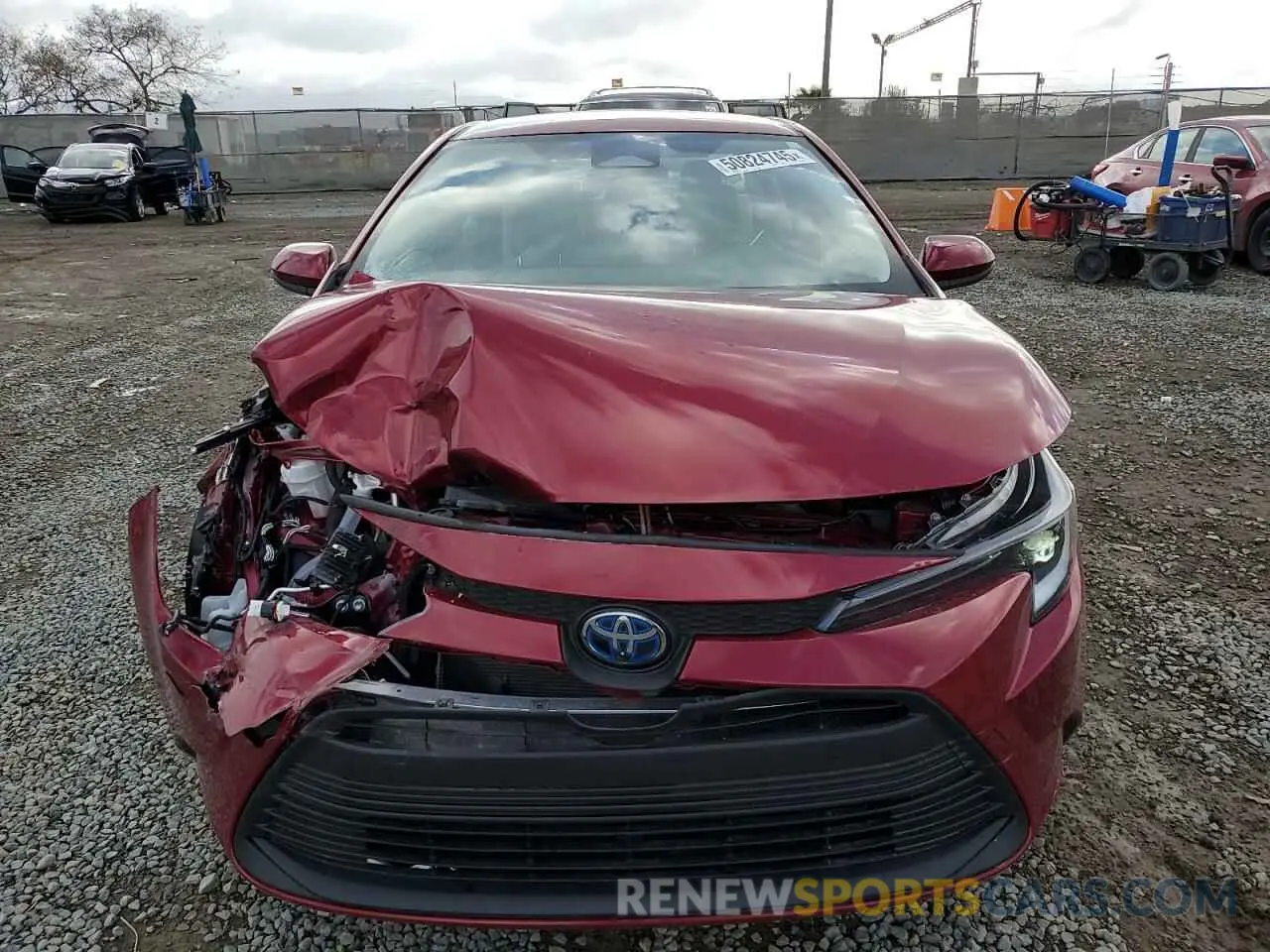5 Photograph of a damaged car JTDBCMFE6RJ022828 TOYOTA COROLLA 2024