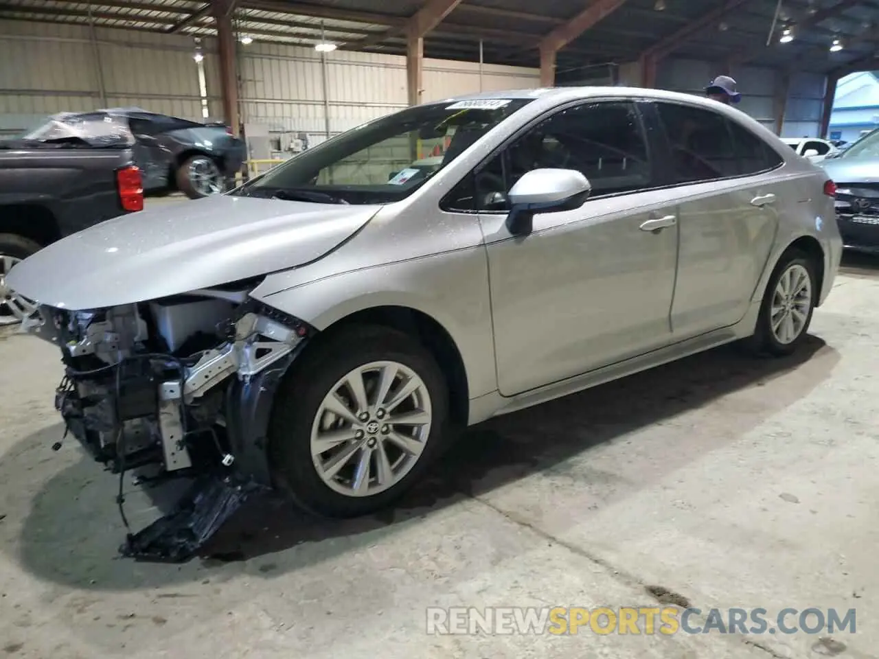 1 Photograph of a damaged car JTDBCMFE6RJ030928 TOYOTA COROLLA 2024