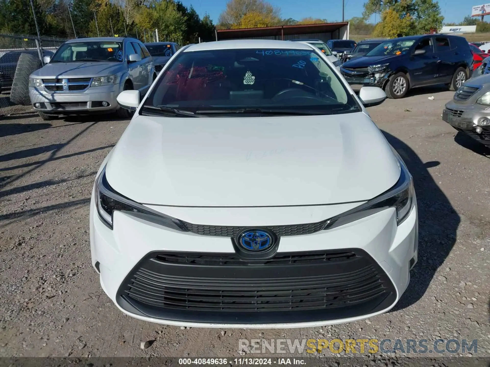 12 Photograph of a damaged car JTDBCMFE7R3028559 TOYOTA COROLLA 2024