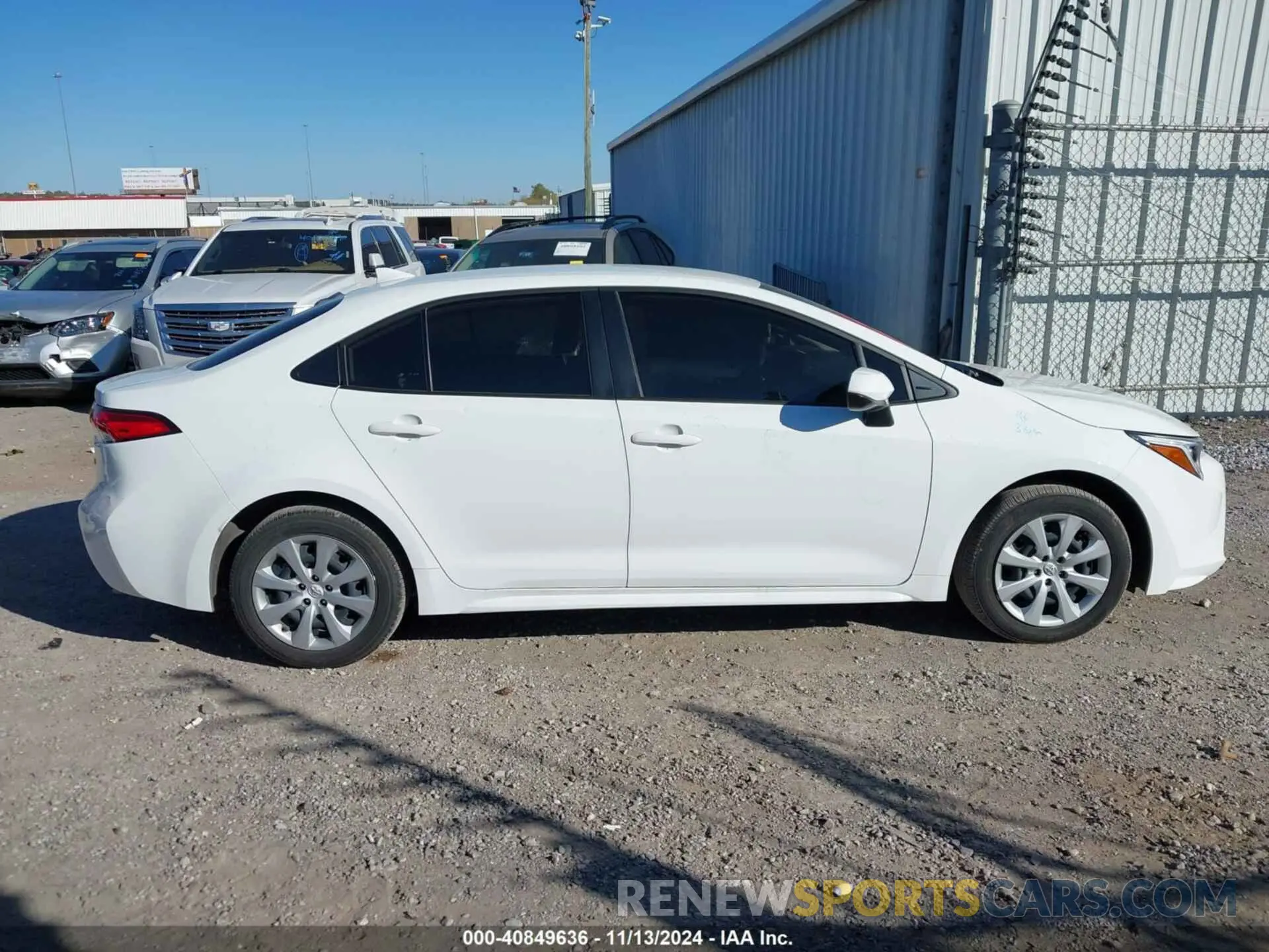 13 Photograph of a damaged car JTDBCMFE7R3028559 TOYOTA COROLLA 2024