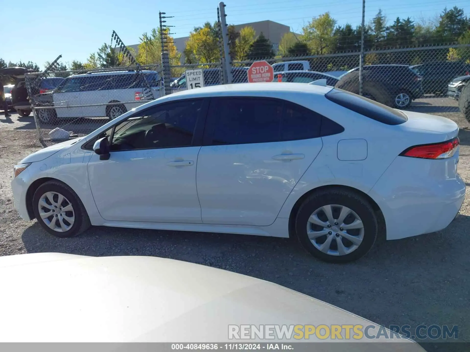 14 Photograph of a damaged car JTDBCMFE7R3028559 TOYOTA COROLLA 2024