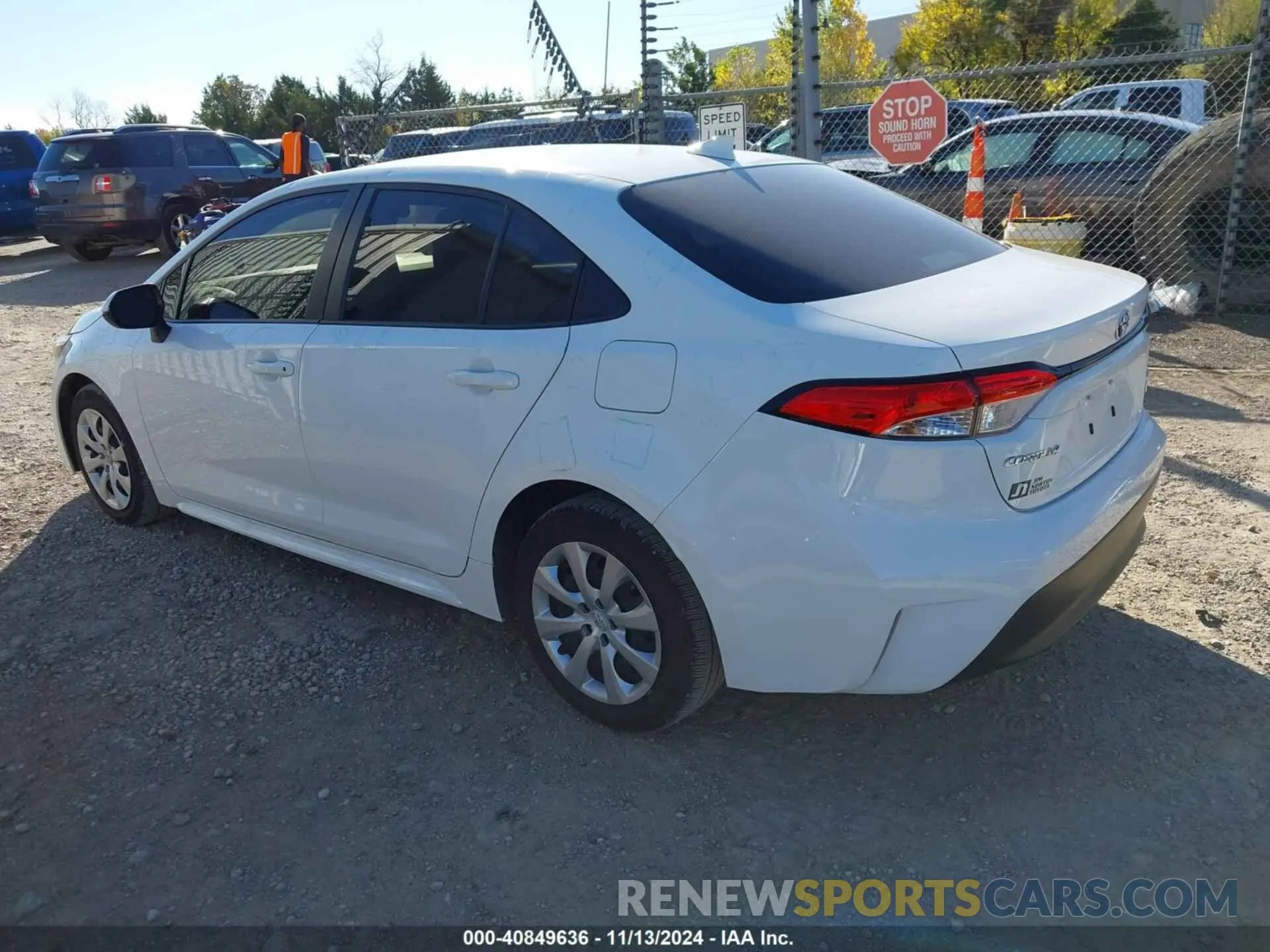 3 Photograph of a damaged car JTDBCMFE7R3028559 TOYOTA COROLLA 2024