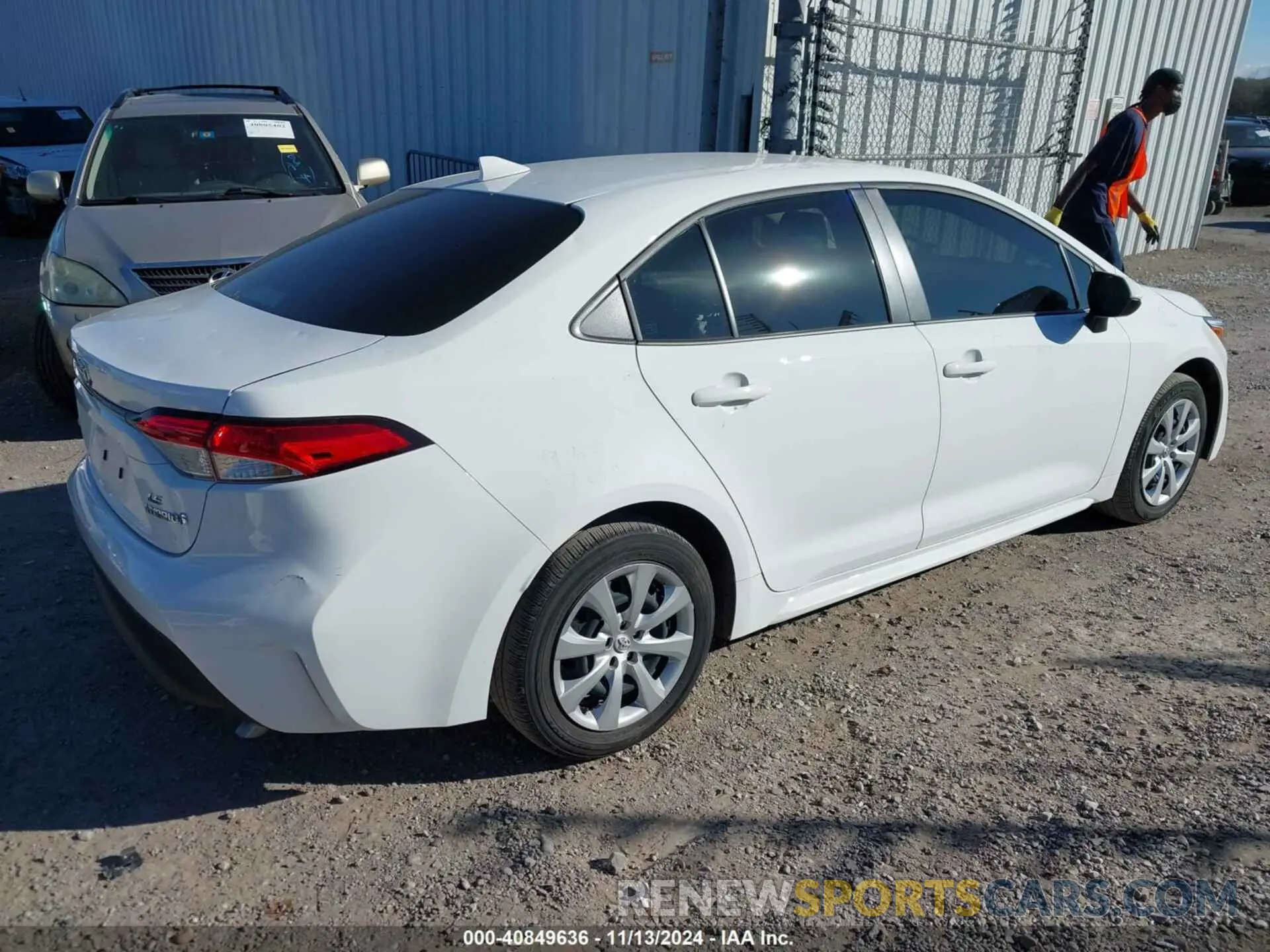 4 Photograph of a damaged car JTDBCMFE7R3028559 TOYOTA COROLLA 2024