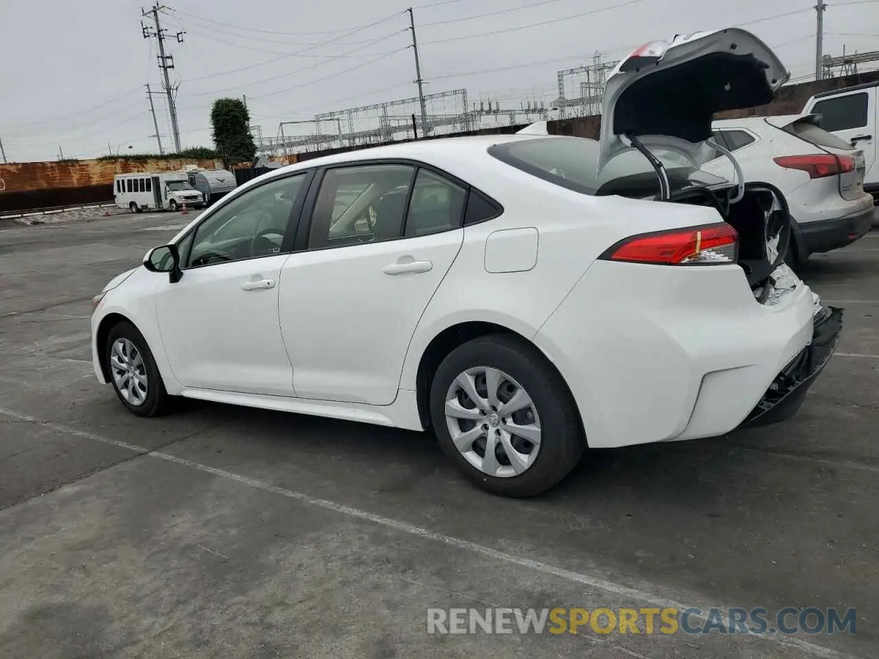 2 Photograph of a damaged car JTDBCMFE7R3030635 TOYOTA COROLLA 2024