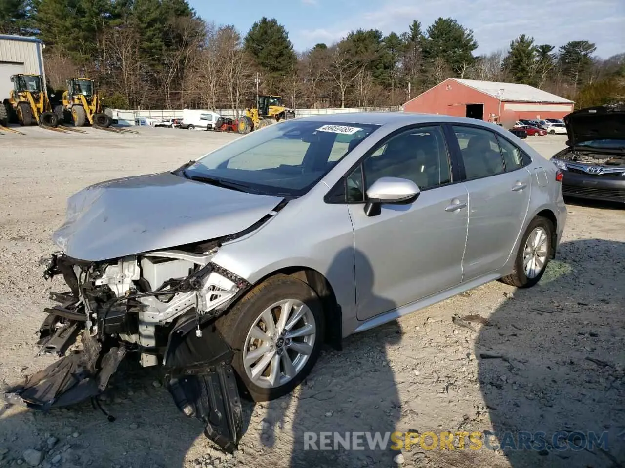 1 Photograph of a damaged car JTDBCMFE7R3040629 TOYOTA COROLLA 2024