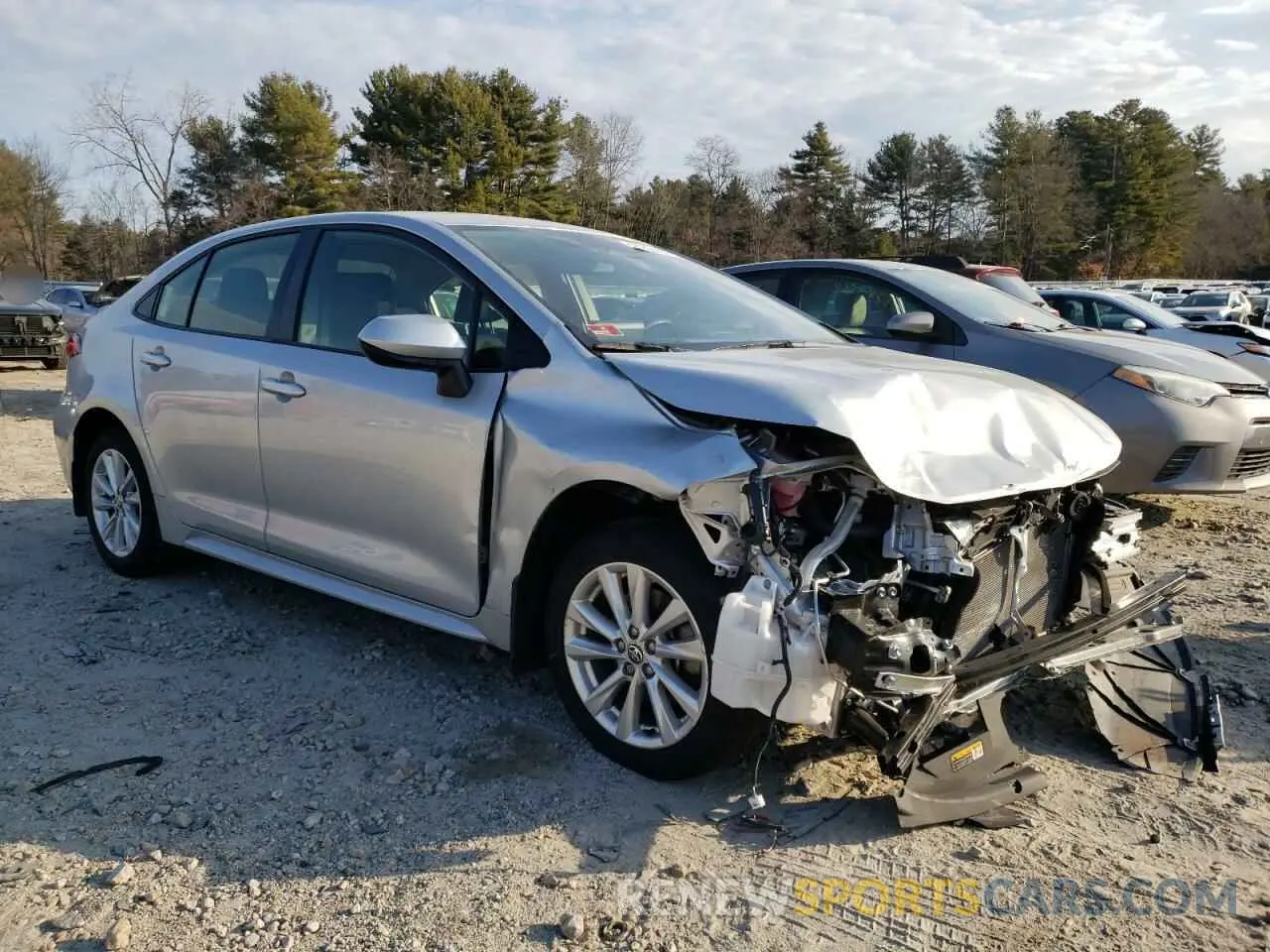 4 Photograph of a damaged car JTDBCMFE7R3040629 TOYOTA COROLLA 2024