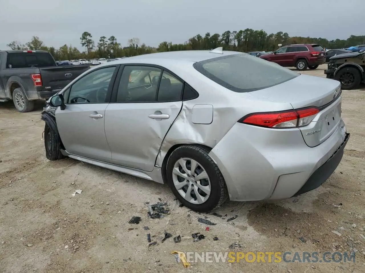 2 Photograph of a damaged car JTDBCMFE7R3048214 TOYOTA COROLLA 2024