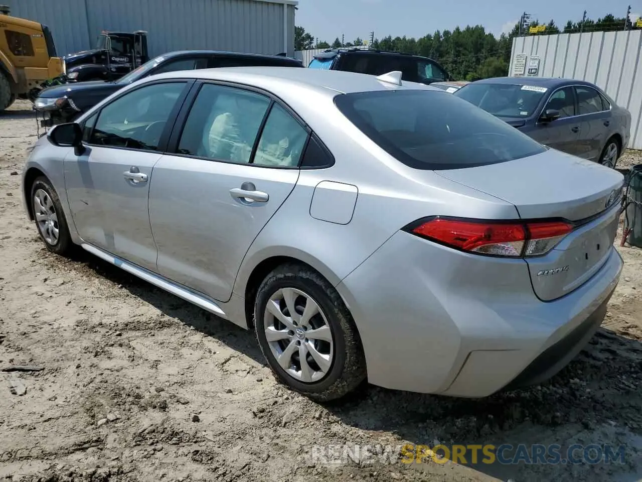 2 Photograph of a damaged car JTDBCMFE7R3049329 TOYOTA COROLLA 2024