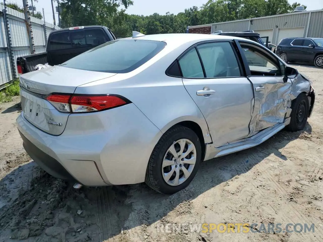 3 Photograph of a damaged car JTDBCMFE7R3049329 TOYOTA COROLLA 2024