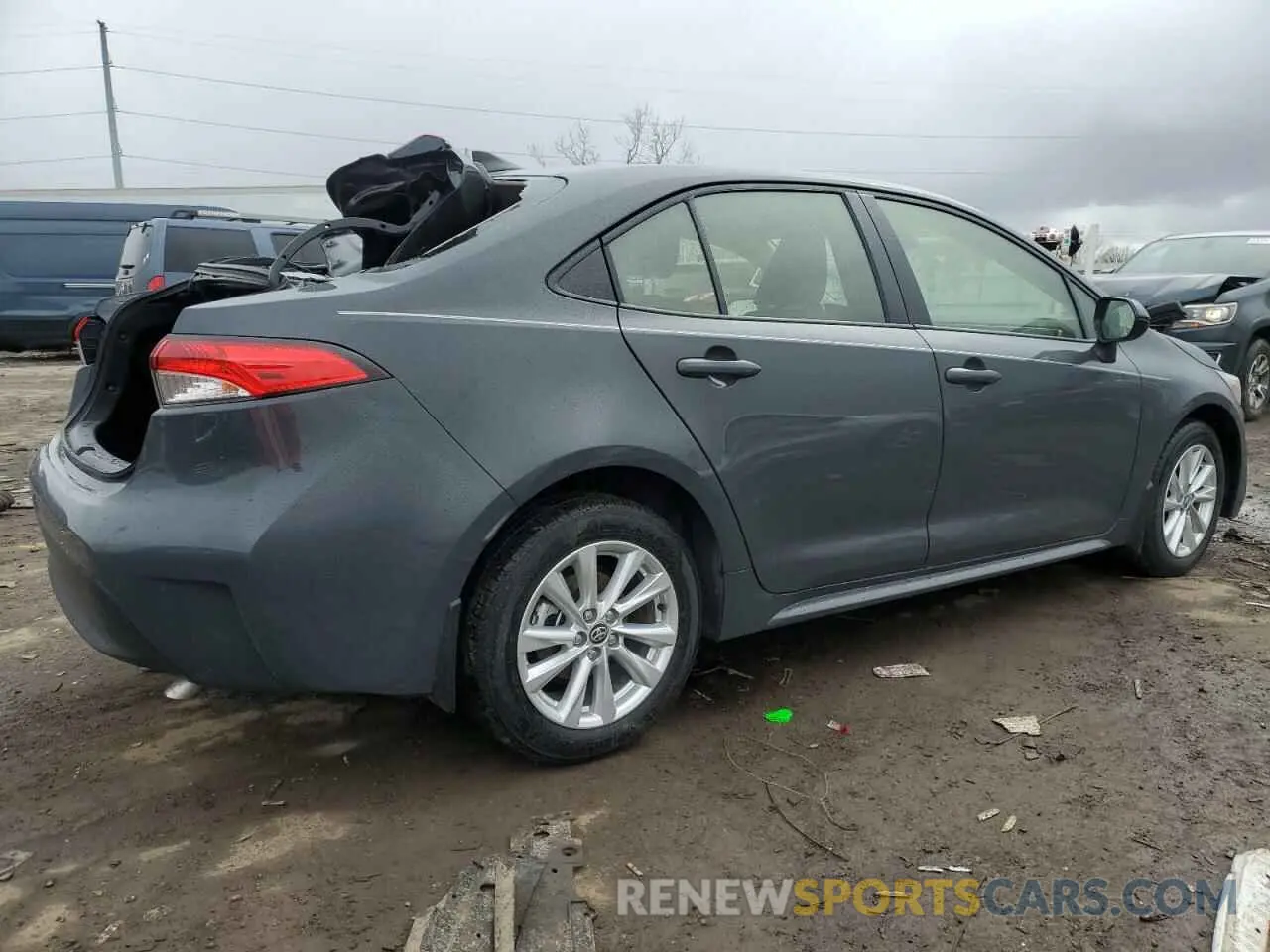 3 Photograph of a damaged car JTDBCMFE7R3052361 TOYOTA COROLLA 2024