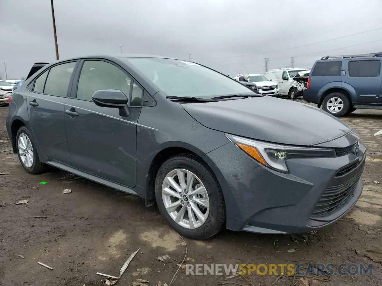 4 Photograph of a damaged car JTDBCMFE7R3052361 TOYOTA COROLLA 2024