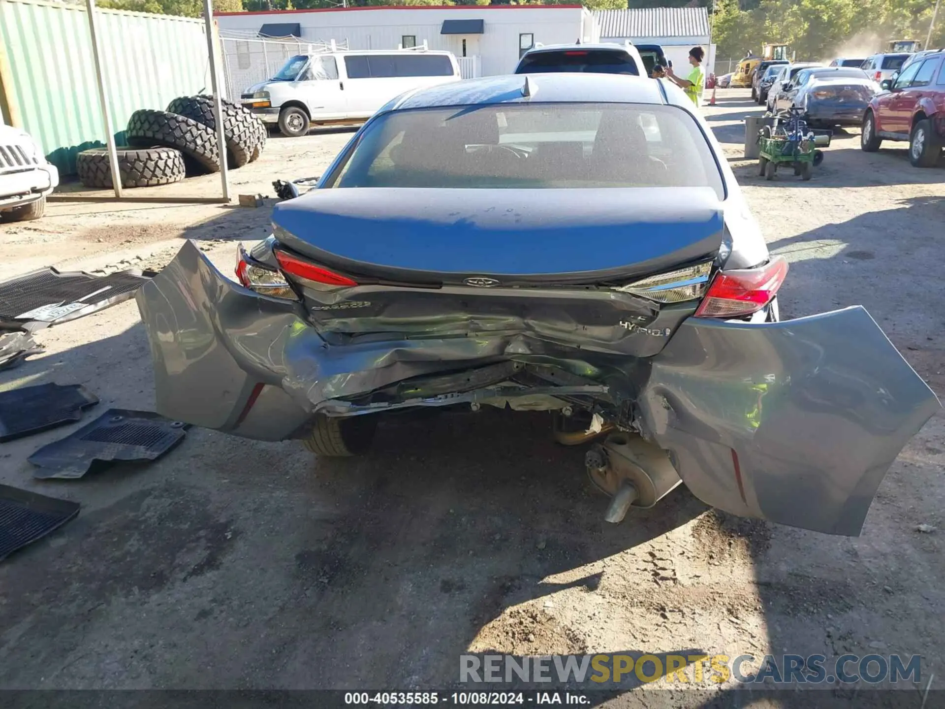 16 Photograph of a damaged car JTDBCMFE7R3057382 TOYOTA COROLLA 2024