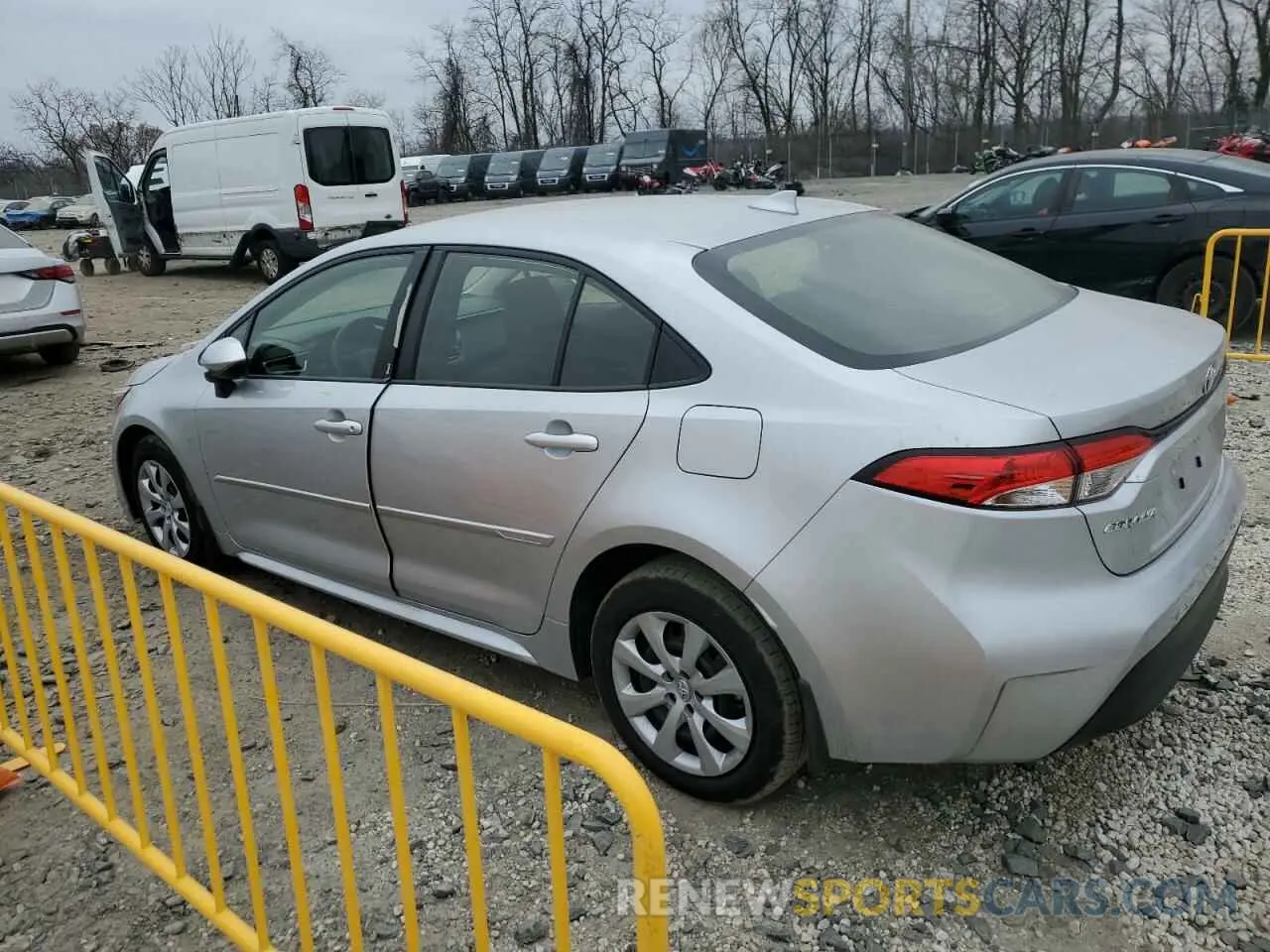 2 Photograph of a damaged car JTDBCMFE7R3065434 TOYOTA COROLLA 2024