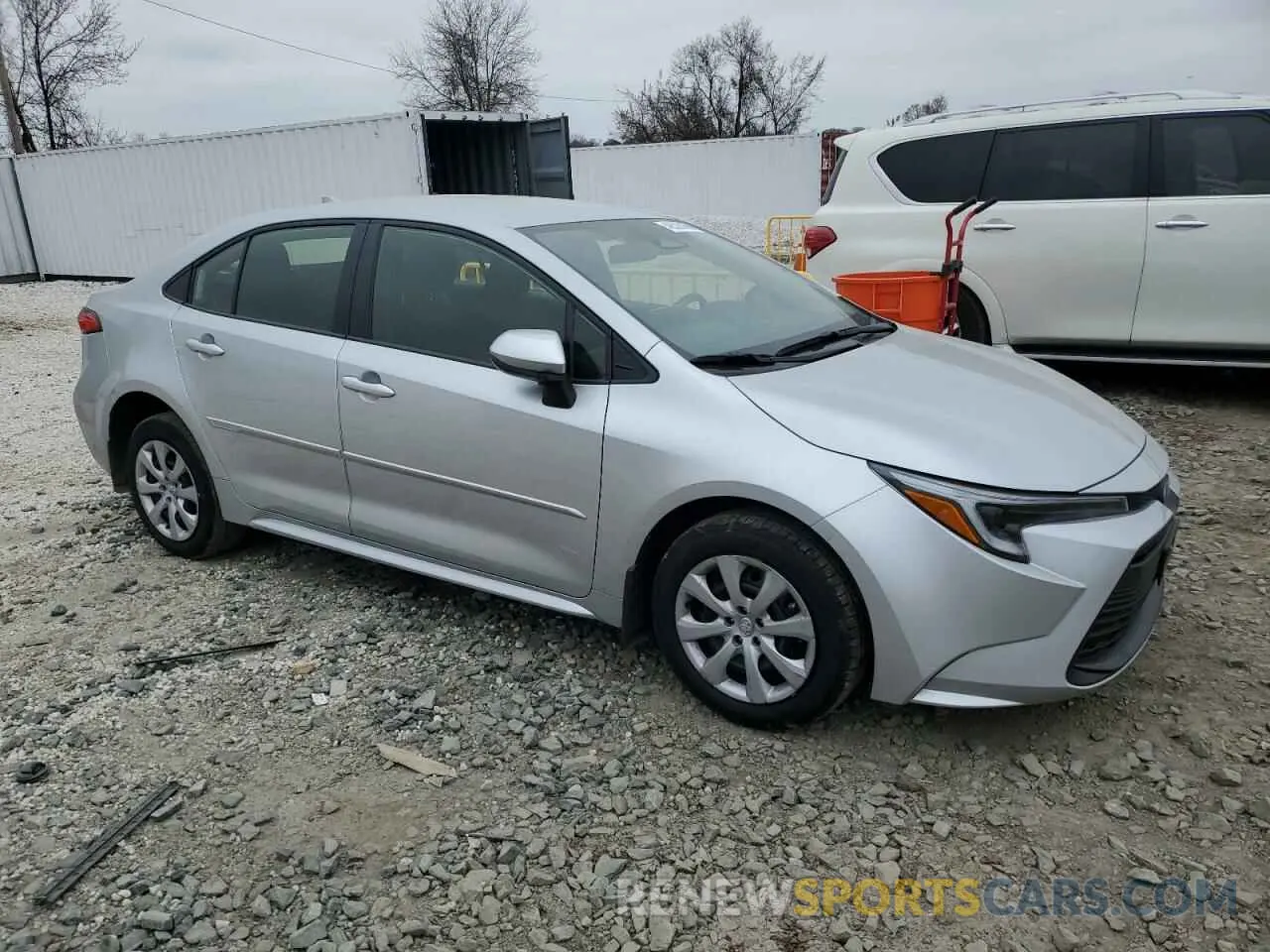 4 Photograph of a damaged car JTDBCMFE7R3065434 TOYOTA COROLLA 2024