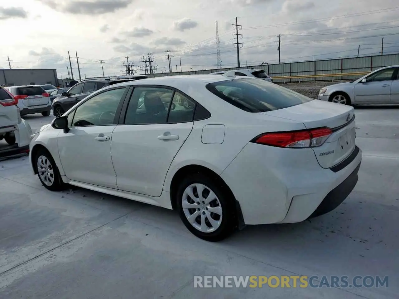 2 Photograph of a damaged car JTDBCMFE7R3065871 TOYOTA COROLLA 2024