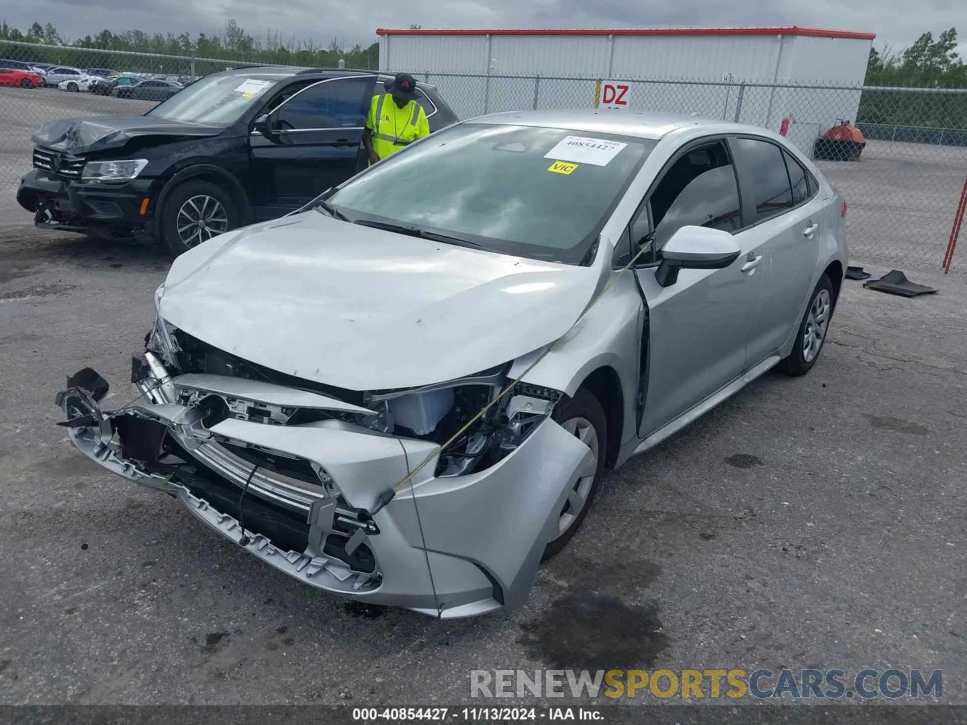 2 Photograph of a damaged car JTDBCMFE7R3065918 TOYOTA COROLLA 2024