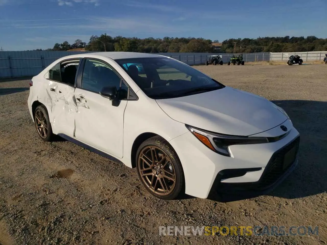 4 Photograph of a damaged car JTDBCMFE7R3066017 TOYOTA COROLLA 2024