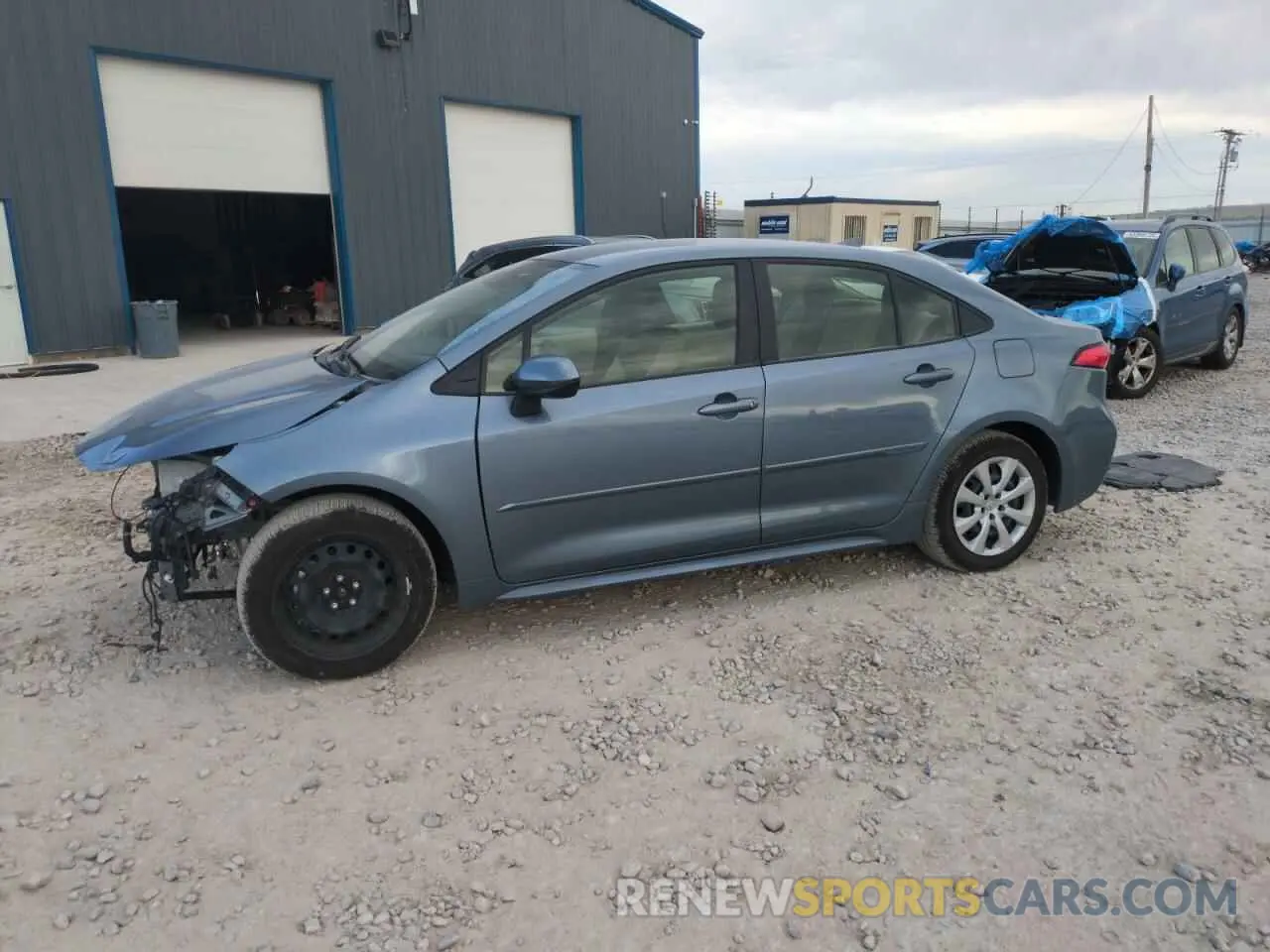 1 Photograph of a damaged car JTDBCMFE7R3068771 TOYOTA COROLLA 2024