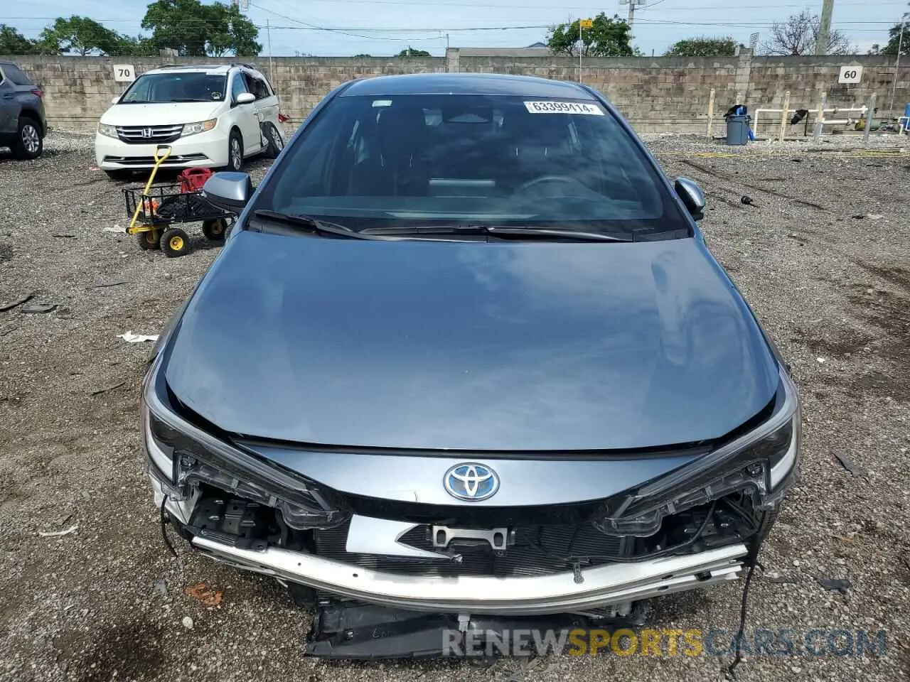 5 Photograph of a damaged car JTDBCMFE7RJ024720 TOYOTA COROLLA 2024