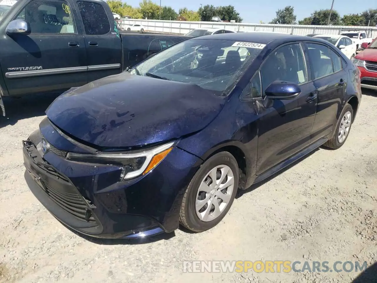 1 Photograph of a damaged car JTDBCMFE7RJ028024 TOYOTA COROLLA 2024
