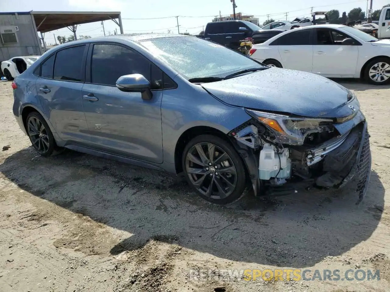 4 Photograph of a damaged car JTDBCMFE7RJ033563 TOYOTA COROLLA 2024