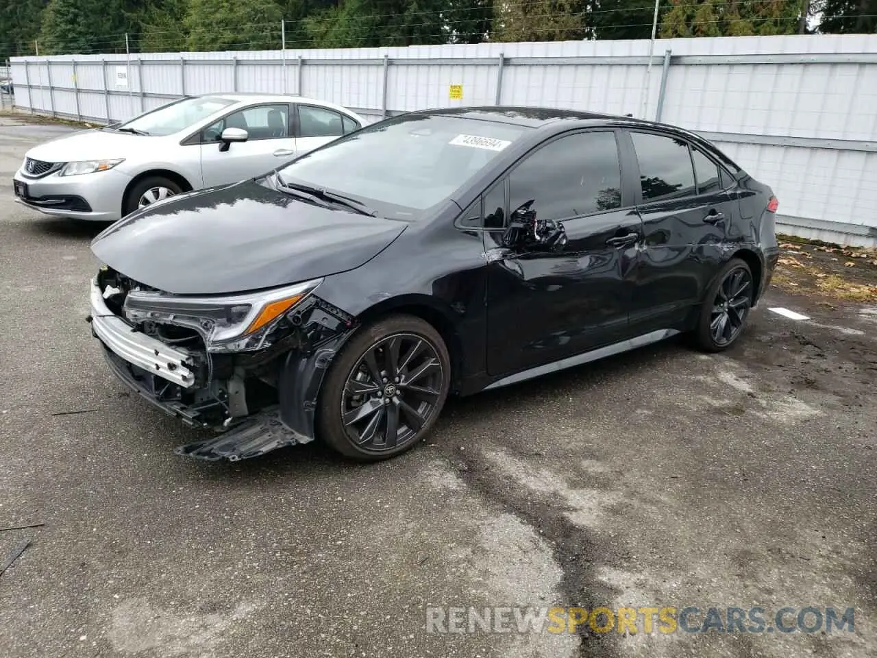 1 Photograph of a damaged car JTDBCMFE8R3031342 TOYOTA COROLLA 2024