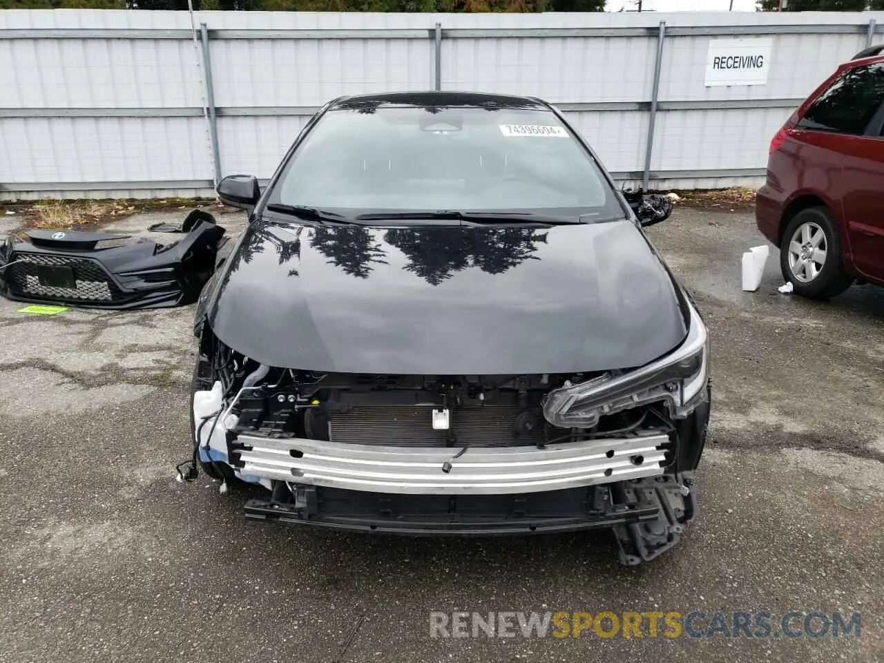 5 Photograph of a damaged car JTDBCMFE8R3031342 TOYOTA COROLLA 2024