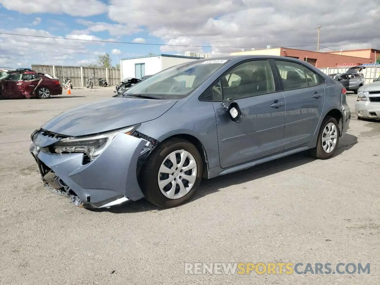1 Photograph of a damaged car JTDBCMFE8R3040980 TOYOTA COROLLA 2024