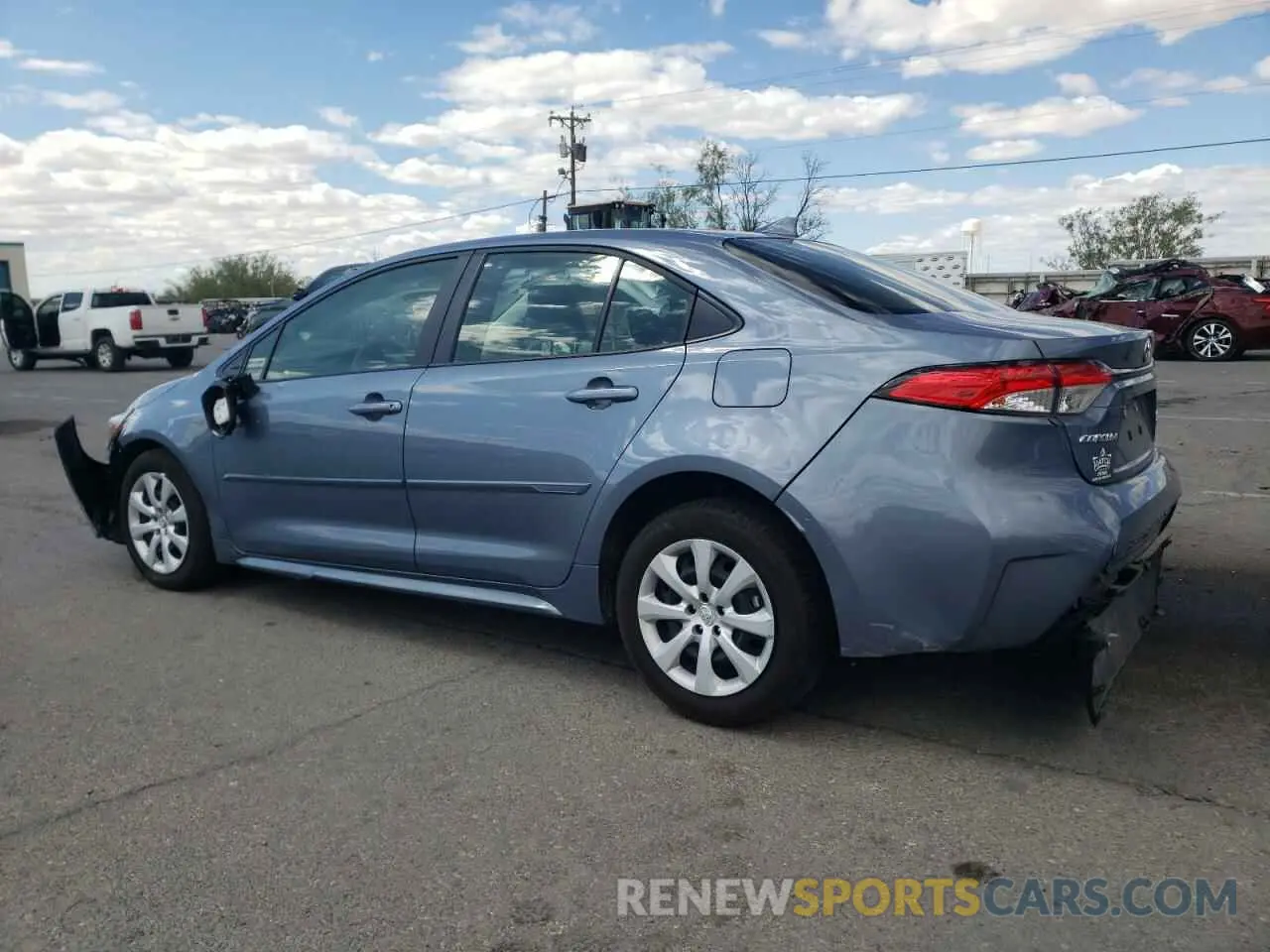 2 Photograph of a damaged car JTDBCMFE8R3040980 TOYOTA COROLLA 2024